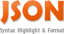 JSON Syntax Highlight & Format